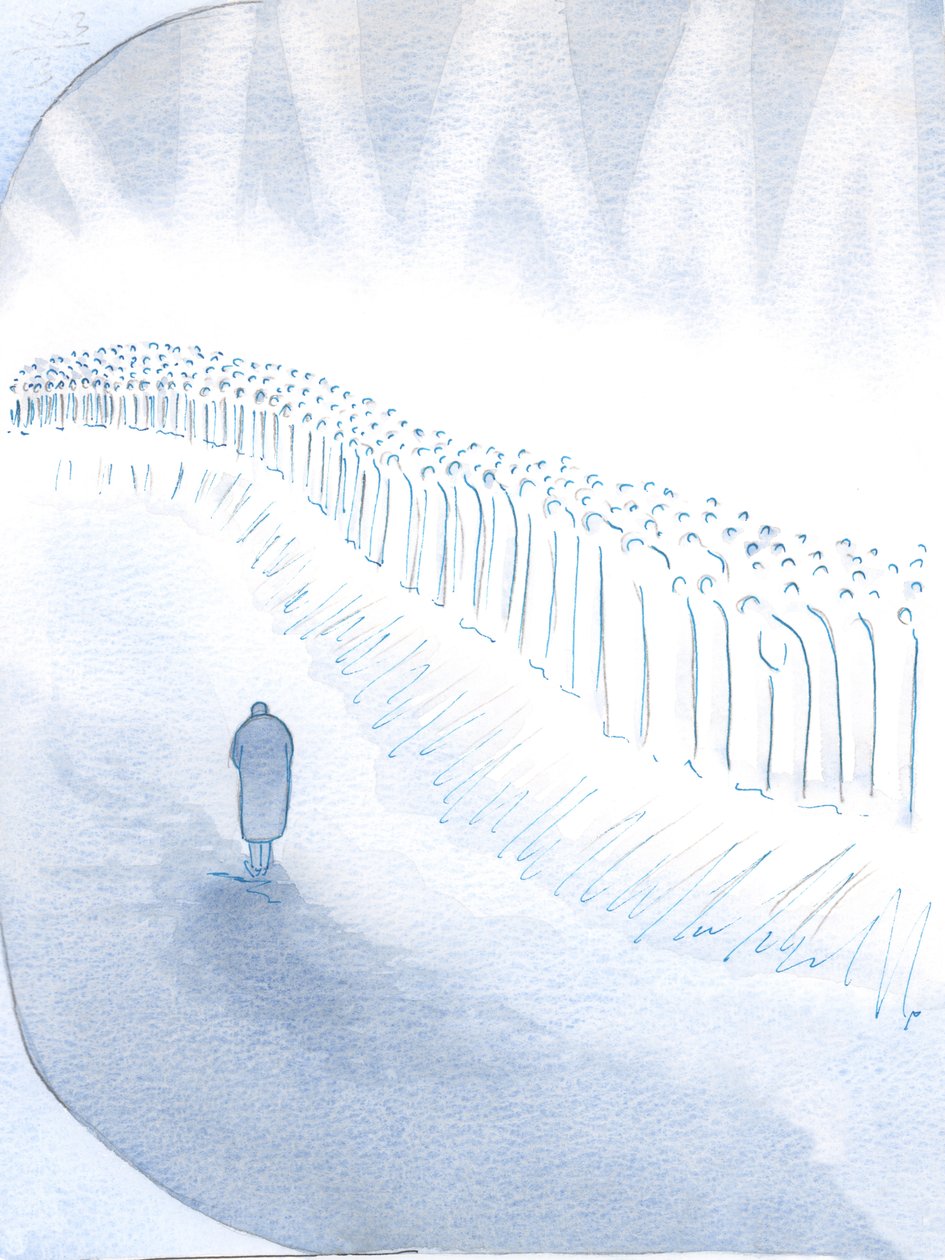 Los Santos en el Cielo veneran a aquellos que, aunque imperfectos, viven para Cristo en la tierra., 2000 de Elizabeth Wang
