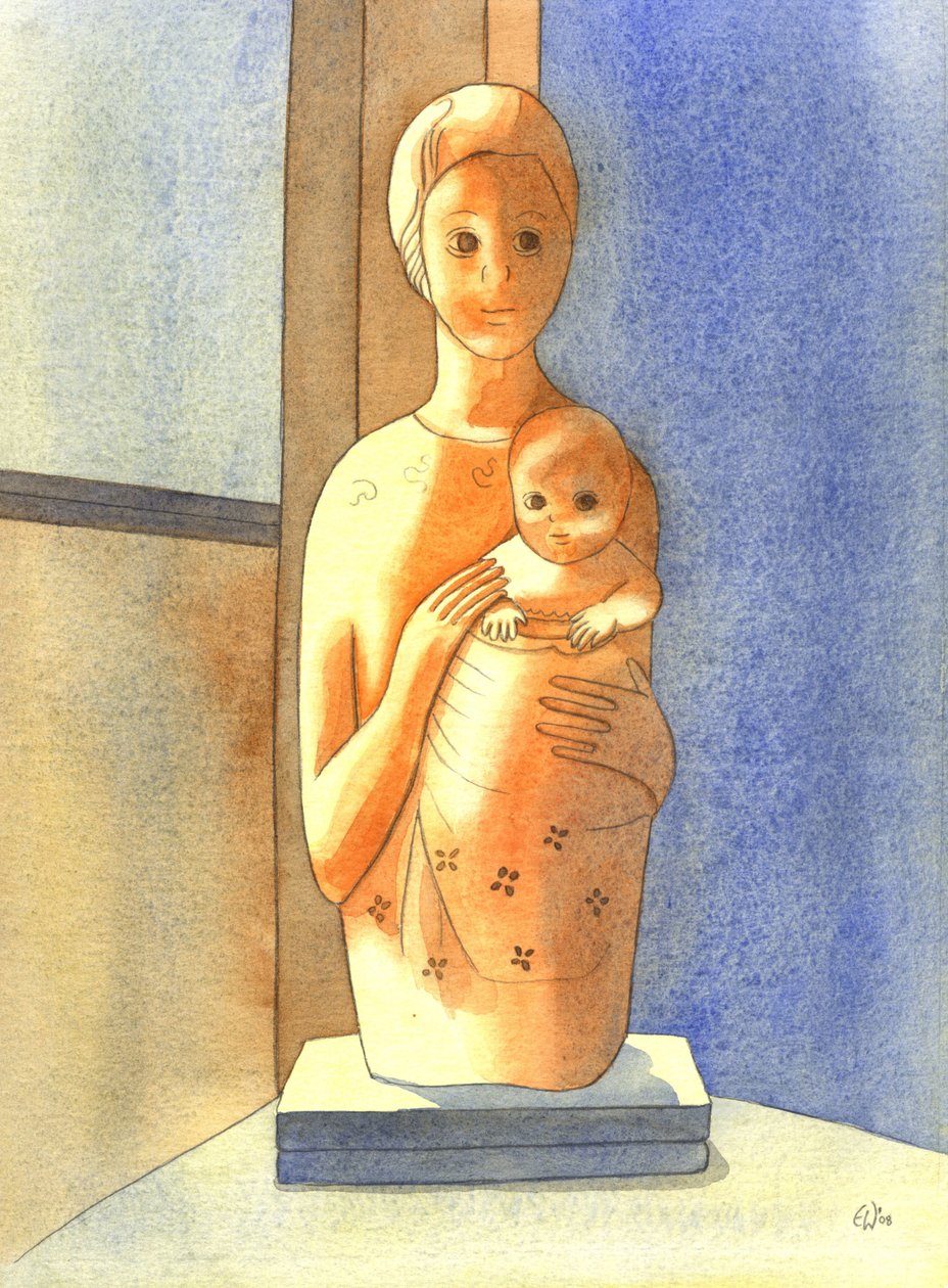 La Virgen y el Niño, 2001 de Elizabeth Wang