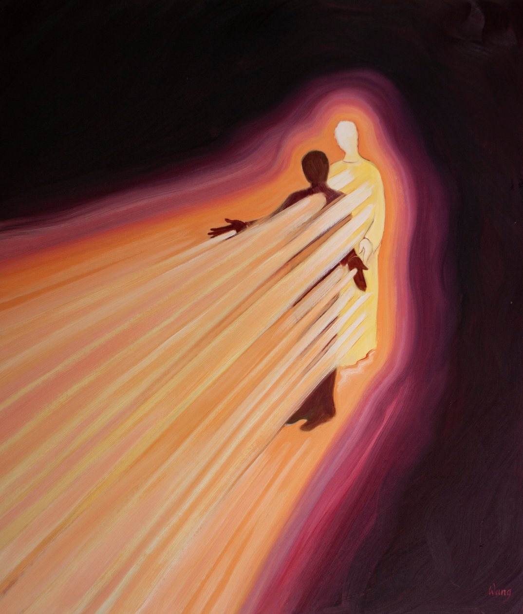 La gracia de Cristo se derrama sobre los demás a través de nosotros, especialmente a través de nuestras heridas, cuando nuestras vidas son enteramente suyas de Elizabeth Wang