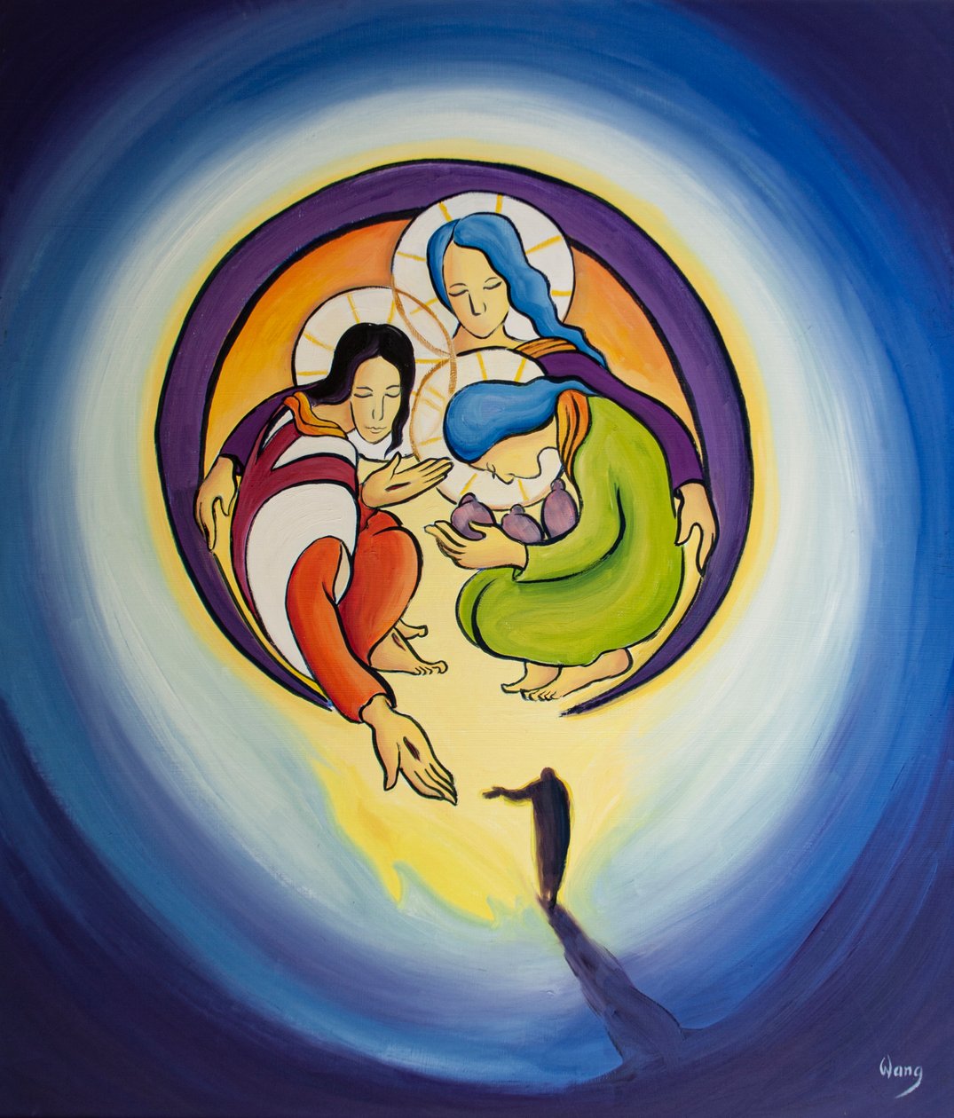A través del arrepentimiento y la fe en Cristo permitimos que Él nos atraiga al corazón de la Santísima Trinidad. de Elizabeth Wang