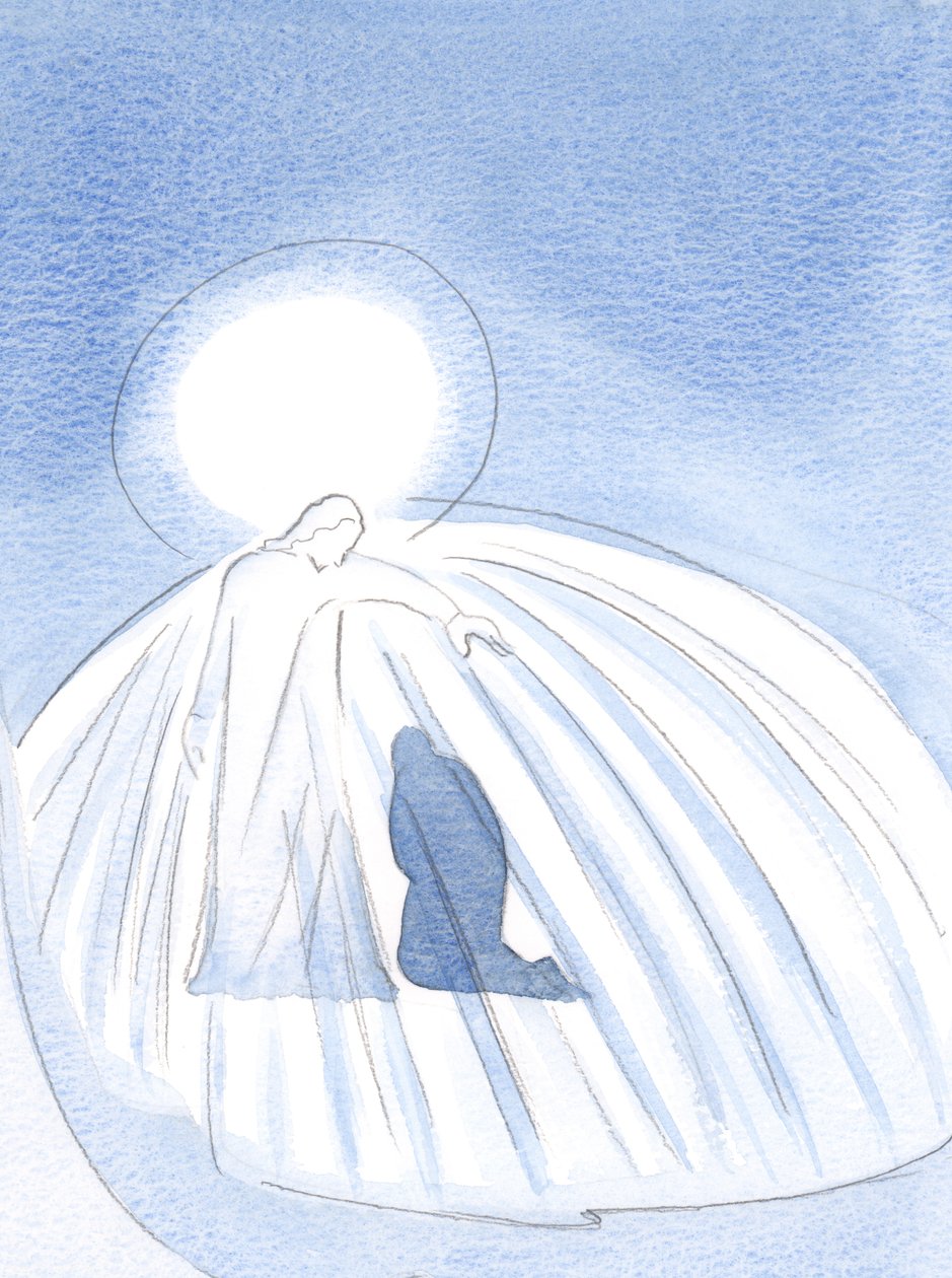 Dondequiera que esté Cristo, allí están Sus virtudes, y Él las derrama sobre nosotros, abundantemente, 2000 de Elizabeth Wang
