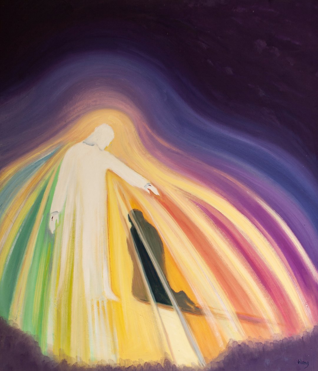 Dondequiera que esté Cristo, allí están Sus virtudes, y Él las derrama sobre nosotros abundantemente de Elizabeth Wang