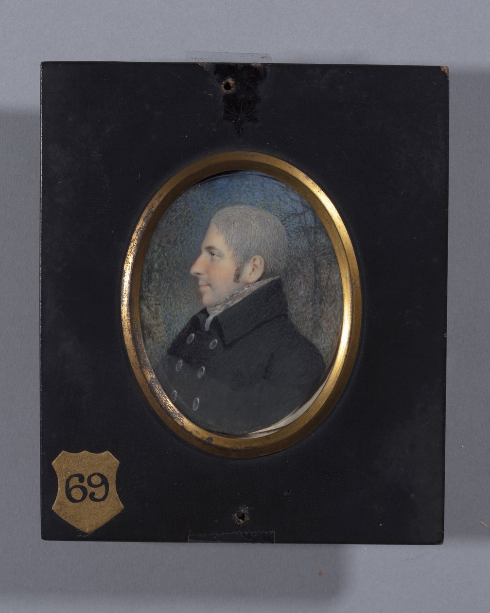 Retrato de perfil de un hombre desconocido de Ellen Sharples