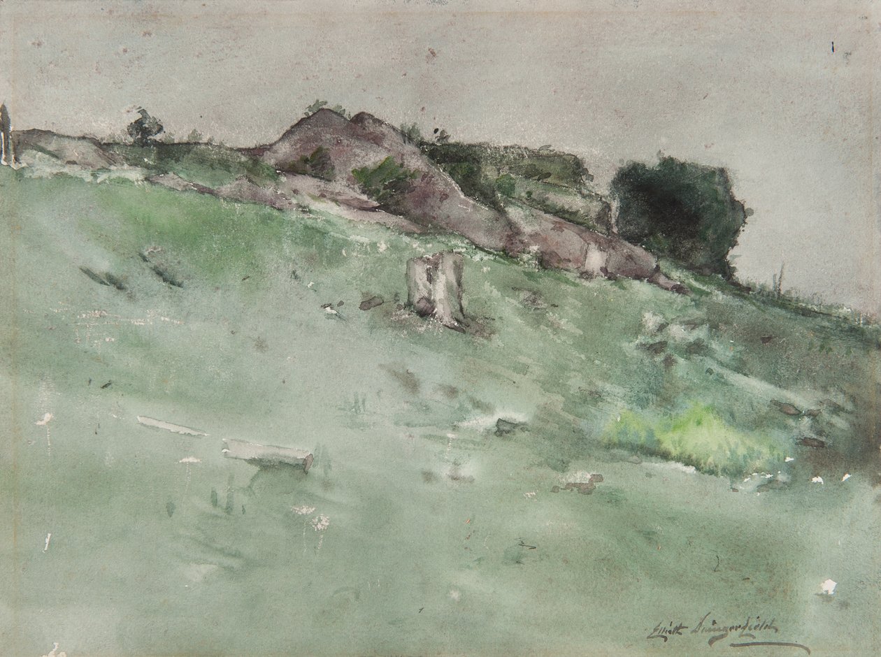 Roca gris de Elliott Daingerfield