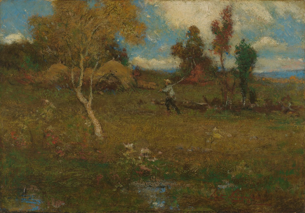 Regreso de la granja, ca. 1915-1920 de Elliott Daingerfield