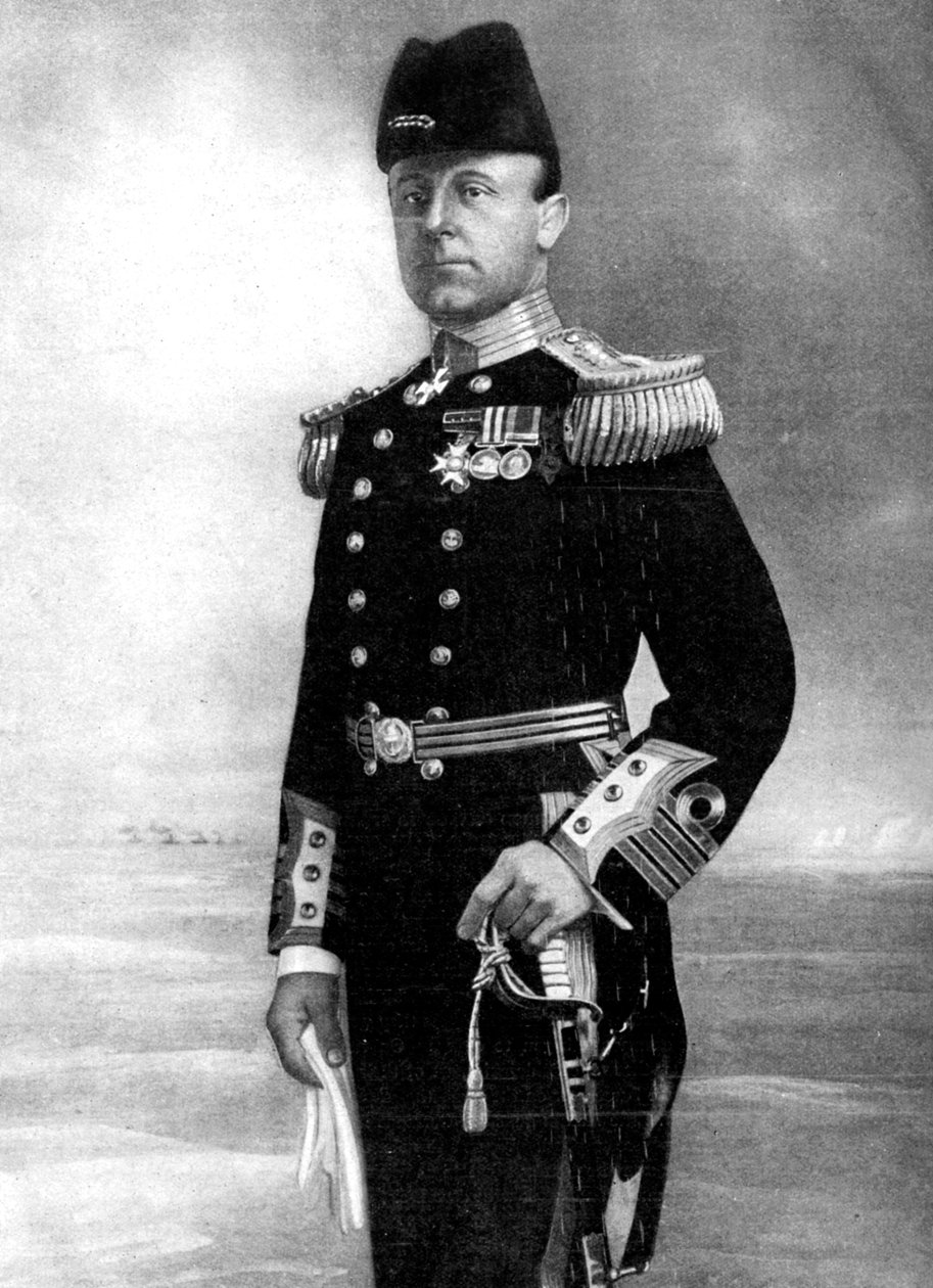 Almirante Sir John Rushworth Jellicoe, Comandante en Jefe, Primera Guerra Mundial, 1914 de Elliott and Fry