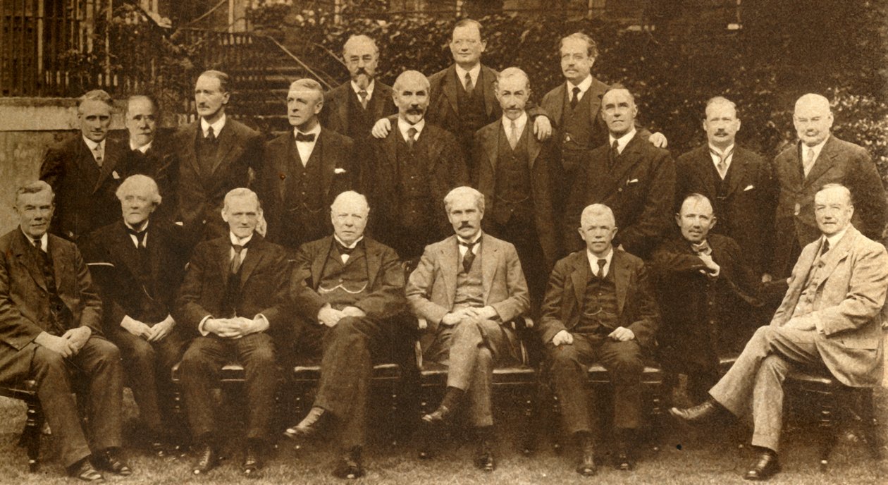 Primer gobierno laborista de Gran Bretaña de Elliott and Fry