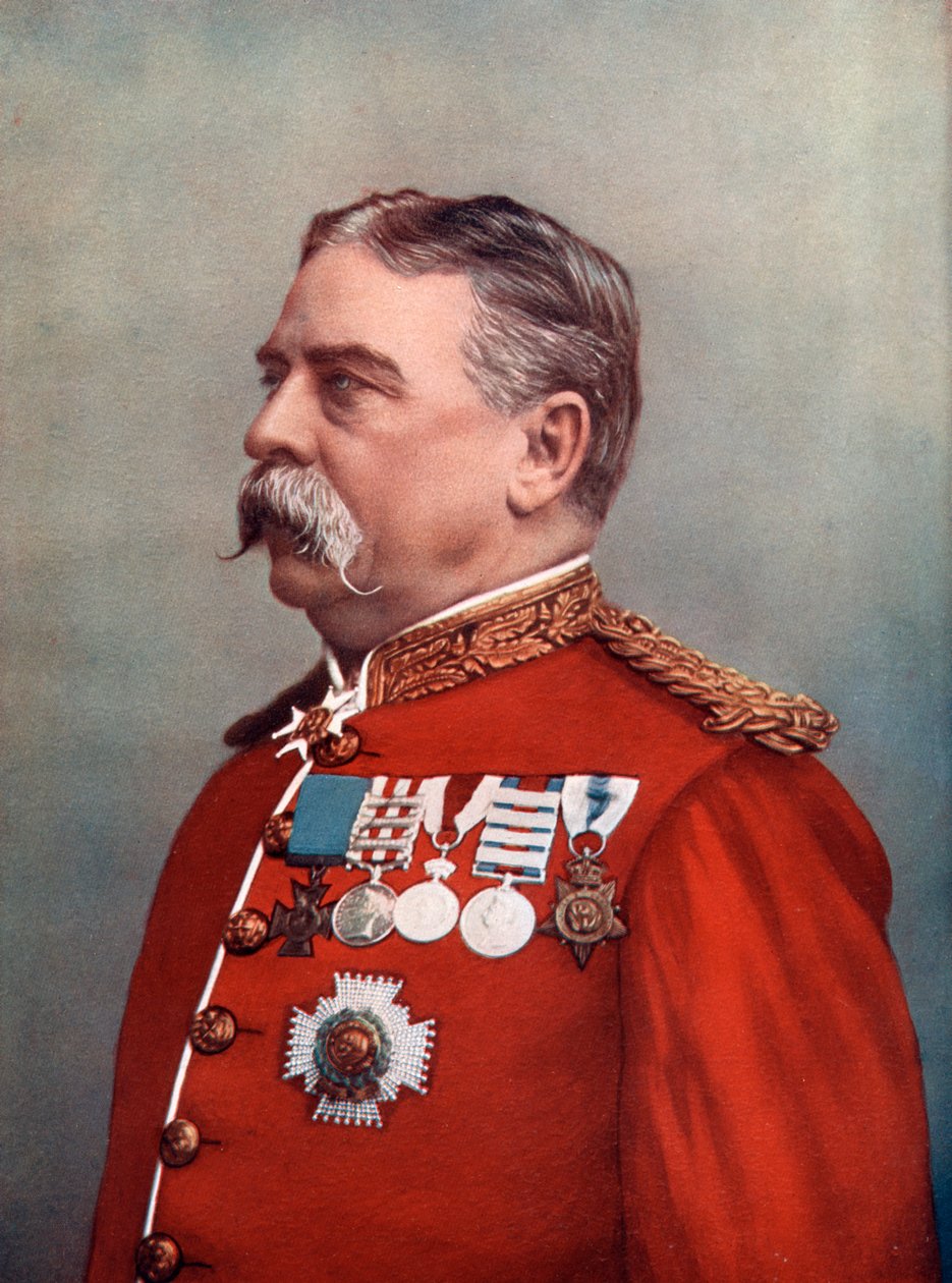 General Sir Hugh Gough, Guardián de las Joyas, Torre de Londres, 1902 de Elliott and Fry