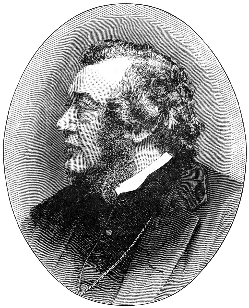 Norman Macleod, teólogo escocés del siglo XIX, autor y reformador social, 1900 de Elliott and Fry