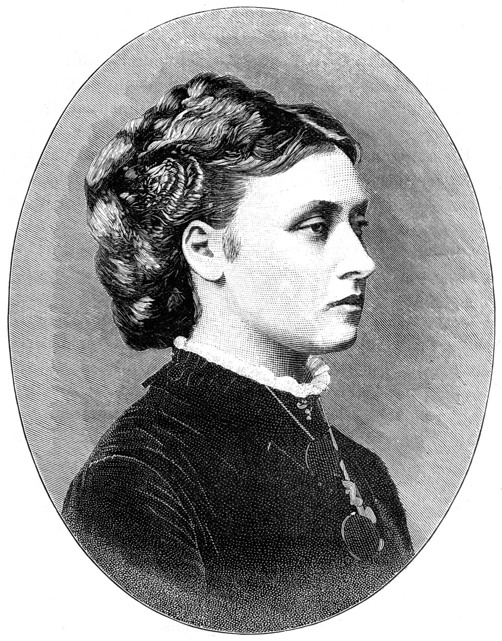 Princesa Luisa, Duquesa de Argyll, cuarta hija de la Reina Victoria de Elliott and Fry