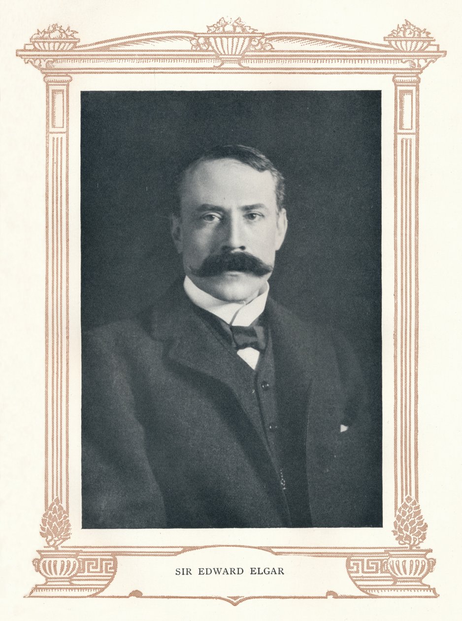 Sir Edward Elgar, 1895 de Elliott and Fry