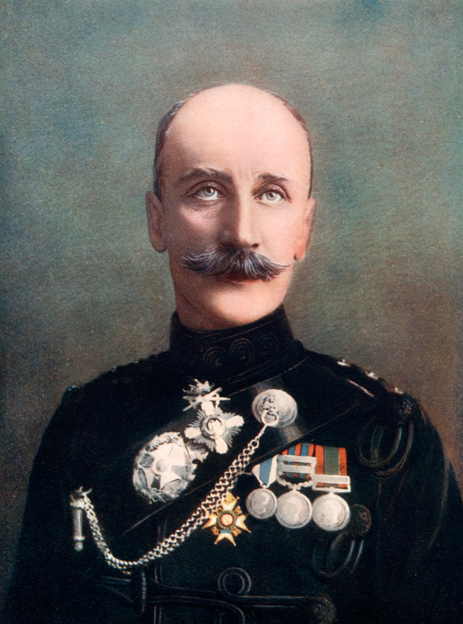 Mayor-General Francis Howard, comandante de la 8ª Brigada, Fuerza de Campo de Sudáfrica de Ellis