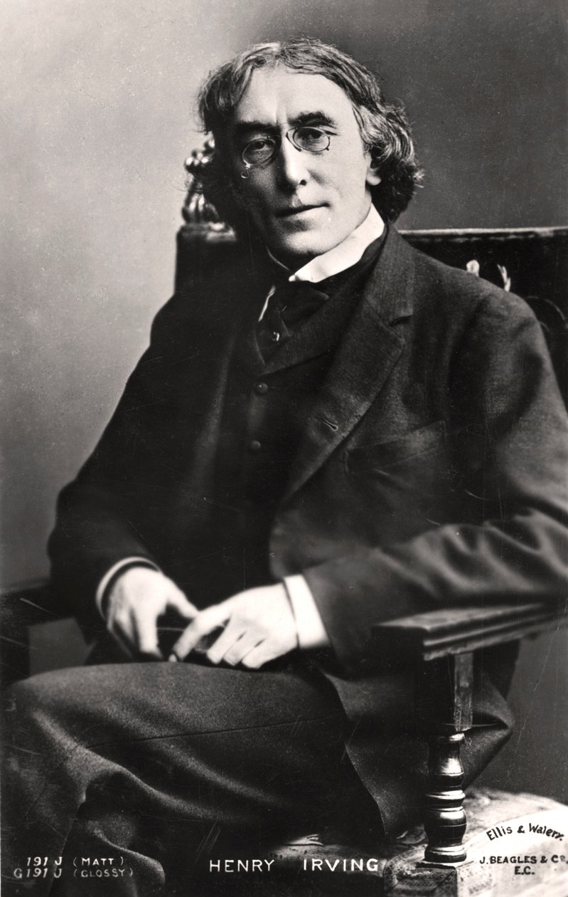 Harry Brodribb Irving 1870-1919, actor inglés, 1905 de Ellis and Walery