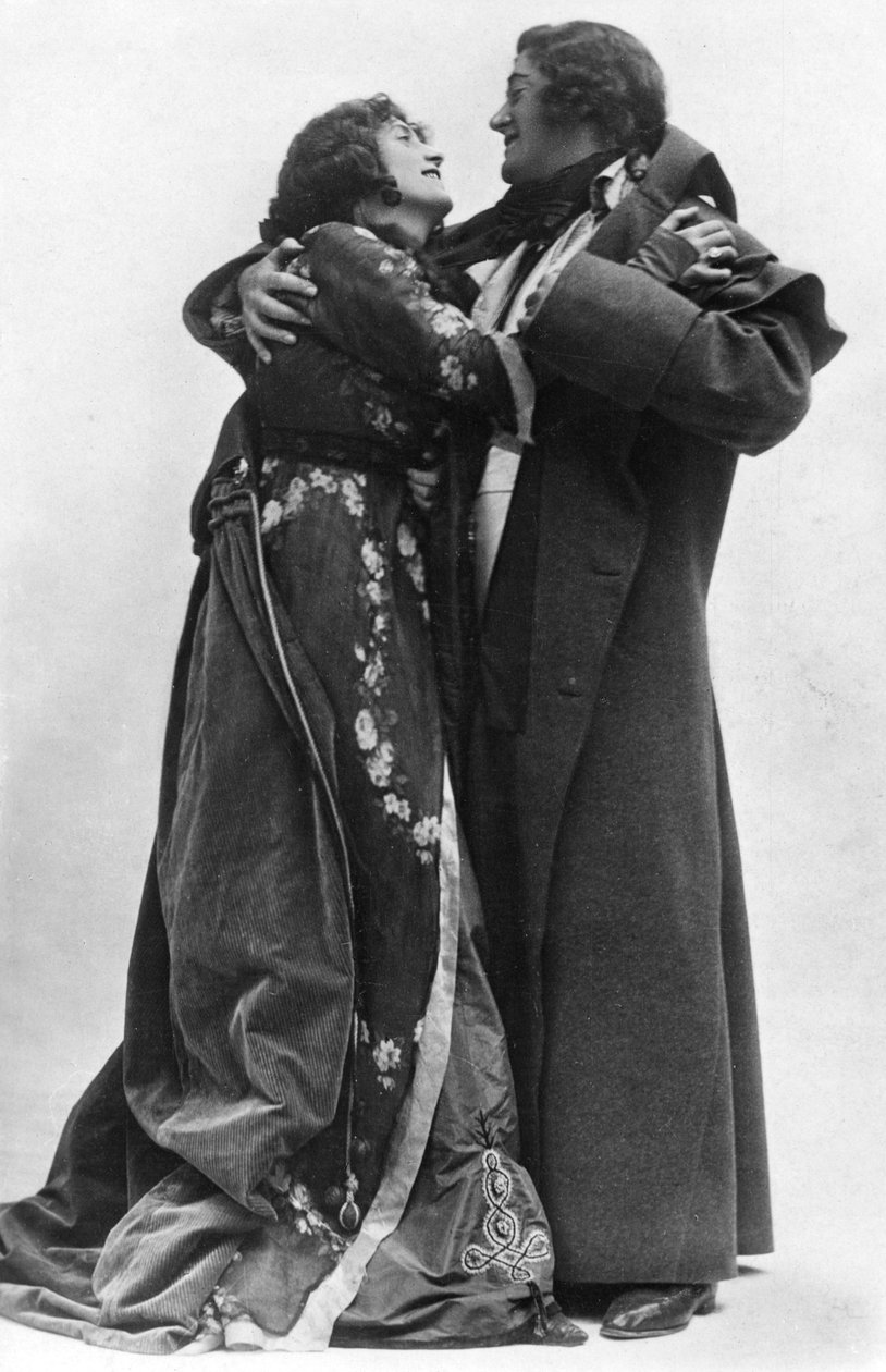 Julia Neilson y Fred Terry en El Pimpinela Escarlata, c. 1905 de Ellis and Walery