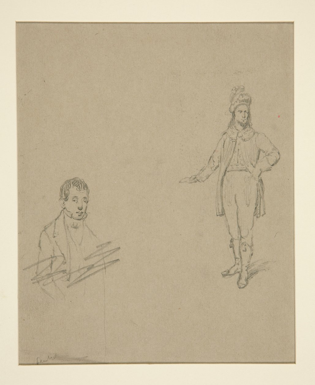 Dos hombres de Emanuel Gottlieb Leutze