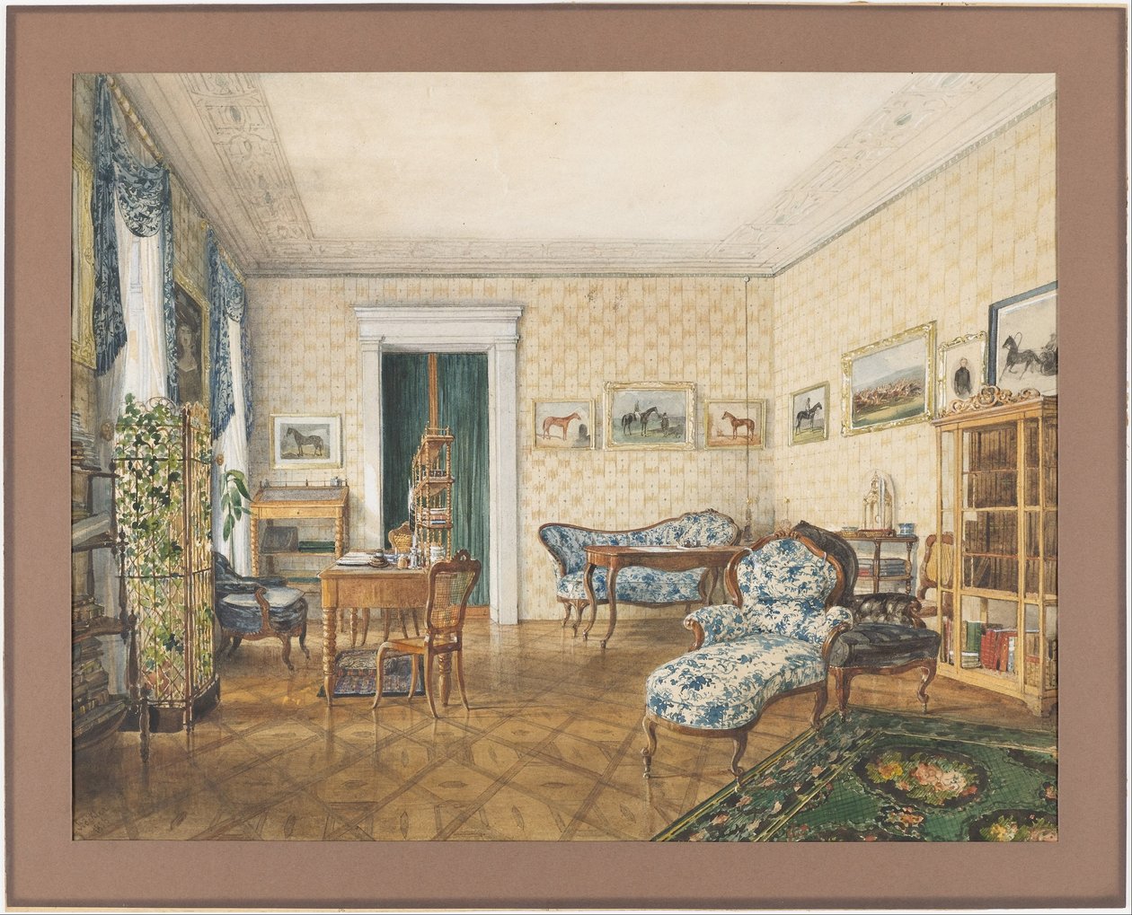 Sala de Dibujo de un Deportista de Emanuel Stöckler