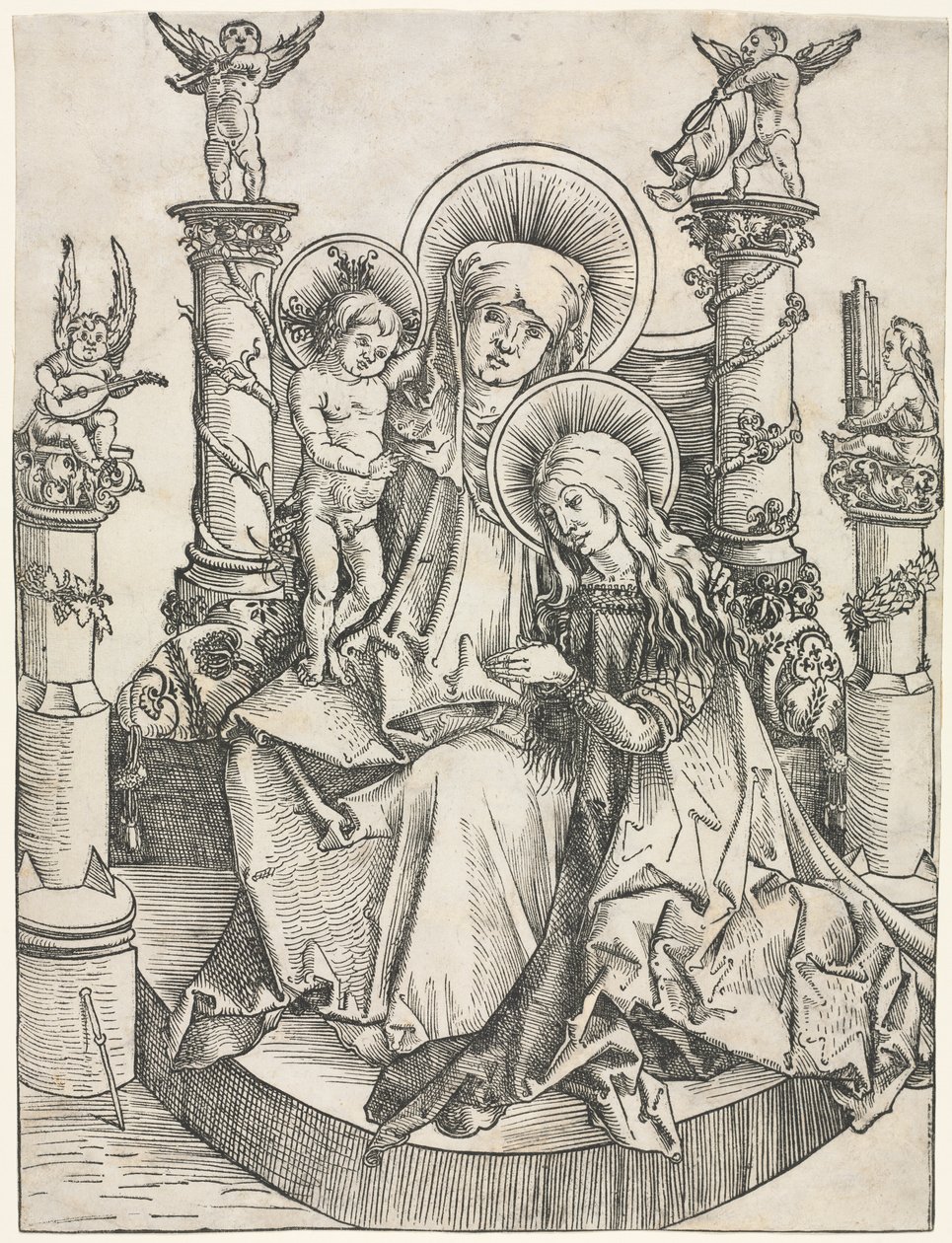 St. Anne, the Virgin and Christ Child de Emanuel de Witte