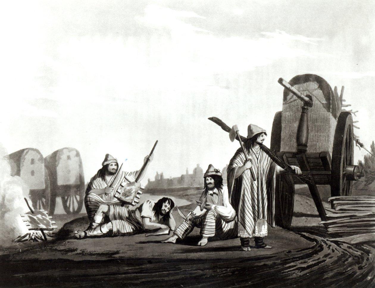 Gauchos de Tucumán, 1820 de Emeric Essex Vidal