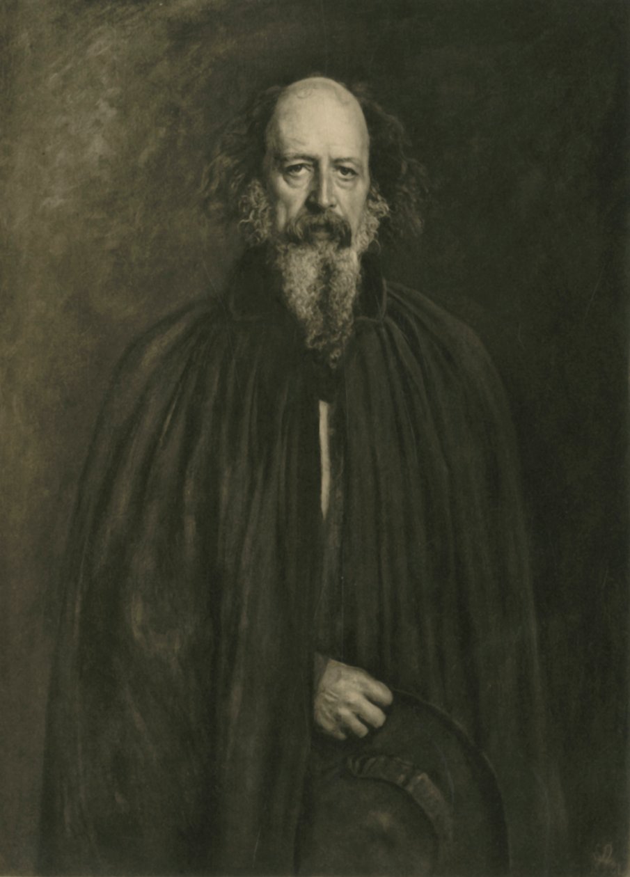 Alfred Lord Tennyson, 1881, 1908 de Emery Walker