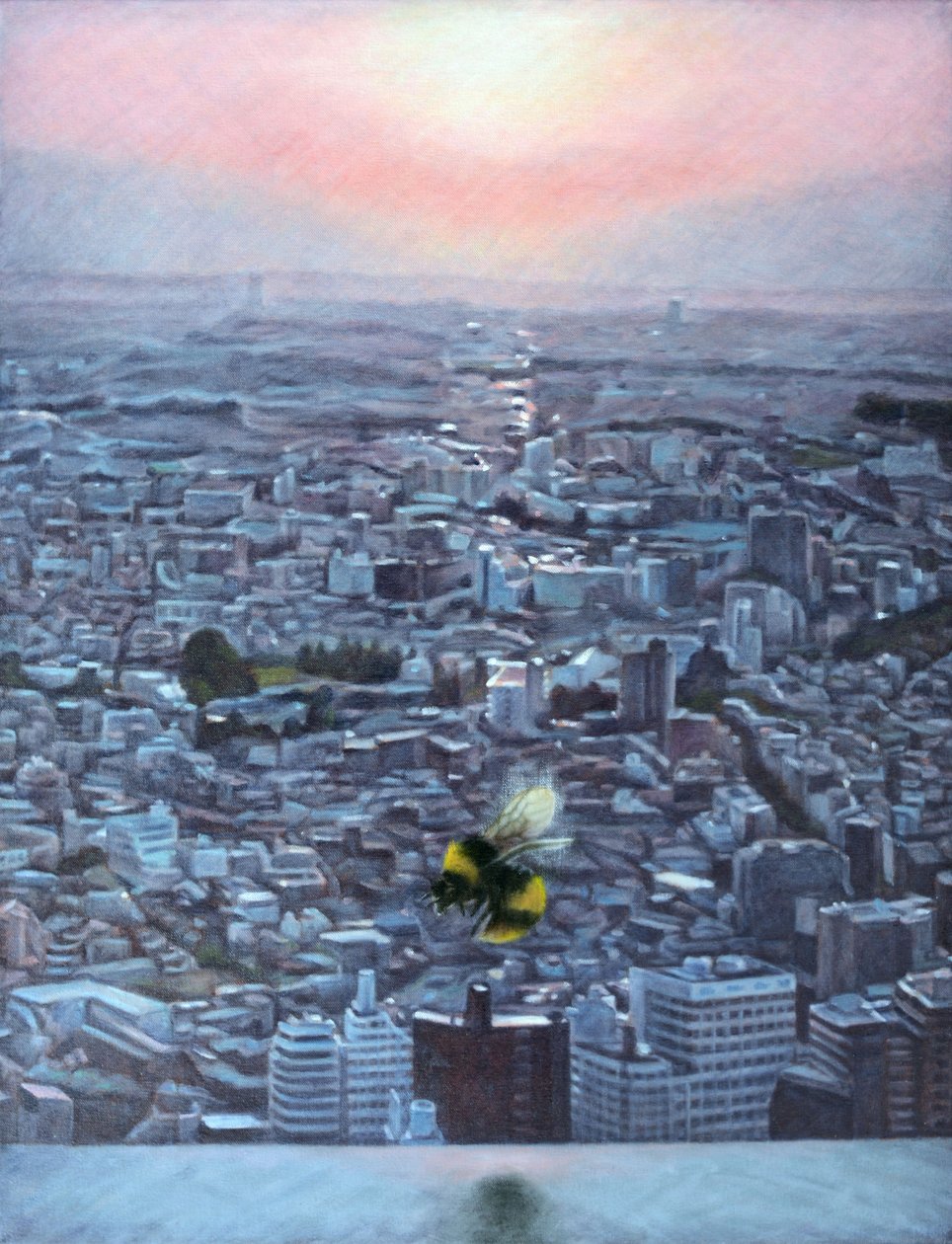 Fin del día, 2012 (óleo sobre lienzo) de Emiko Aida