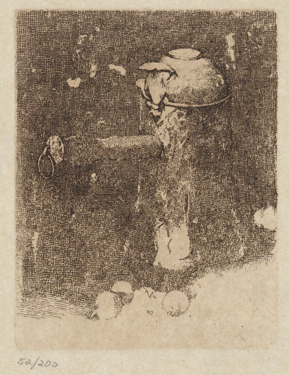 Naturaleza muerta con cobre y cebollas de Emil Carlsen