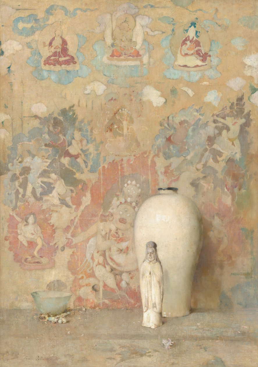 La imagen de Tíbet de Emil Carlsen