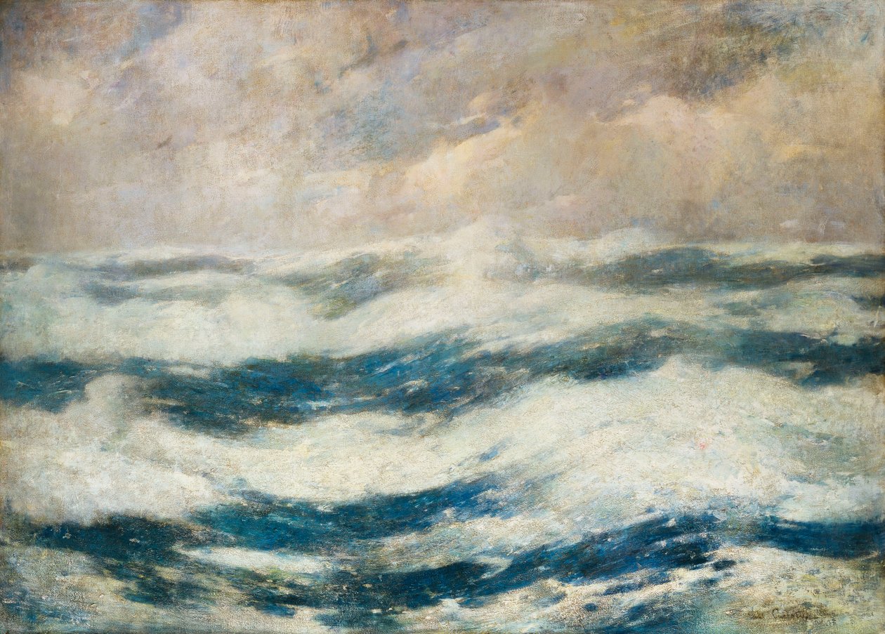 El cielo y el océano de Emil Carlsen