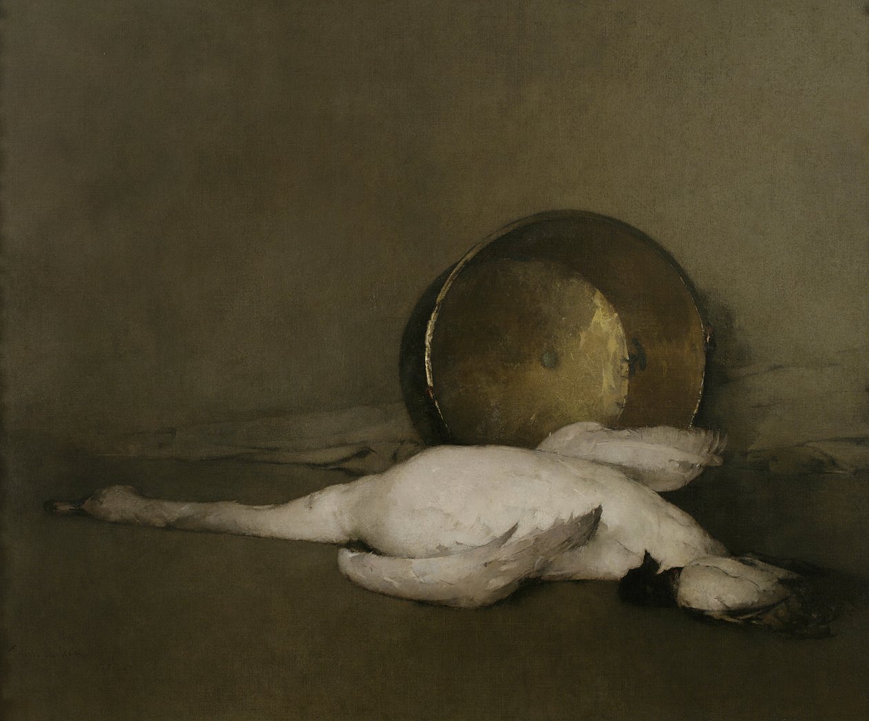 El cisne salvaje de Emil Carlsen