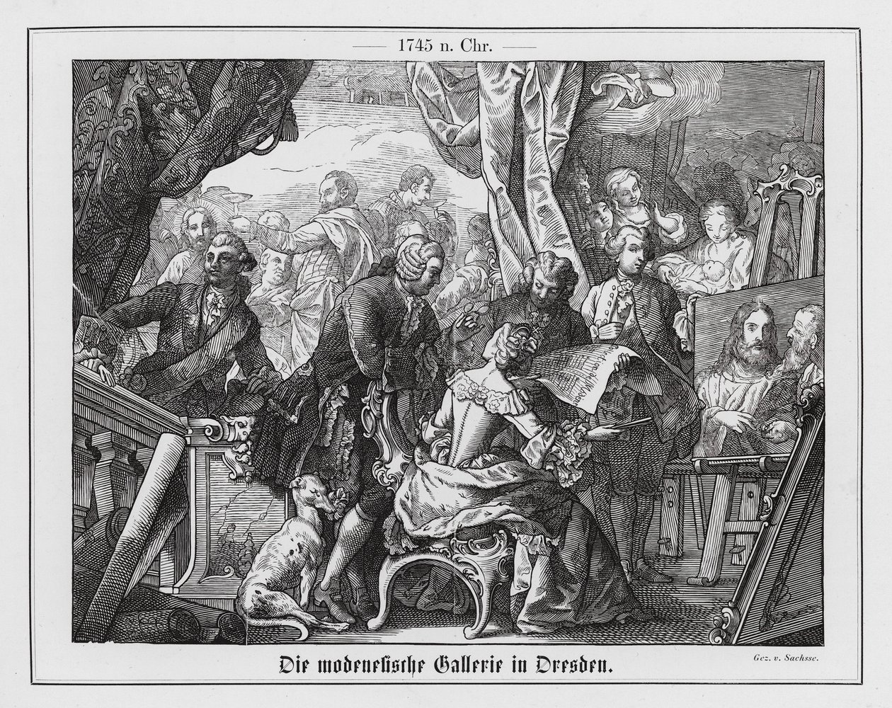 La galería de moda de Dresde de Emil Eugen Sachsse