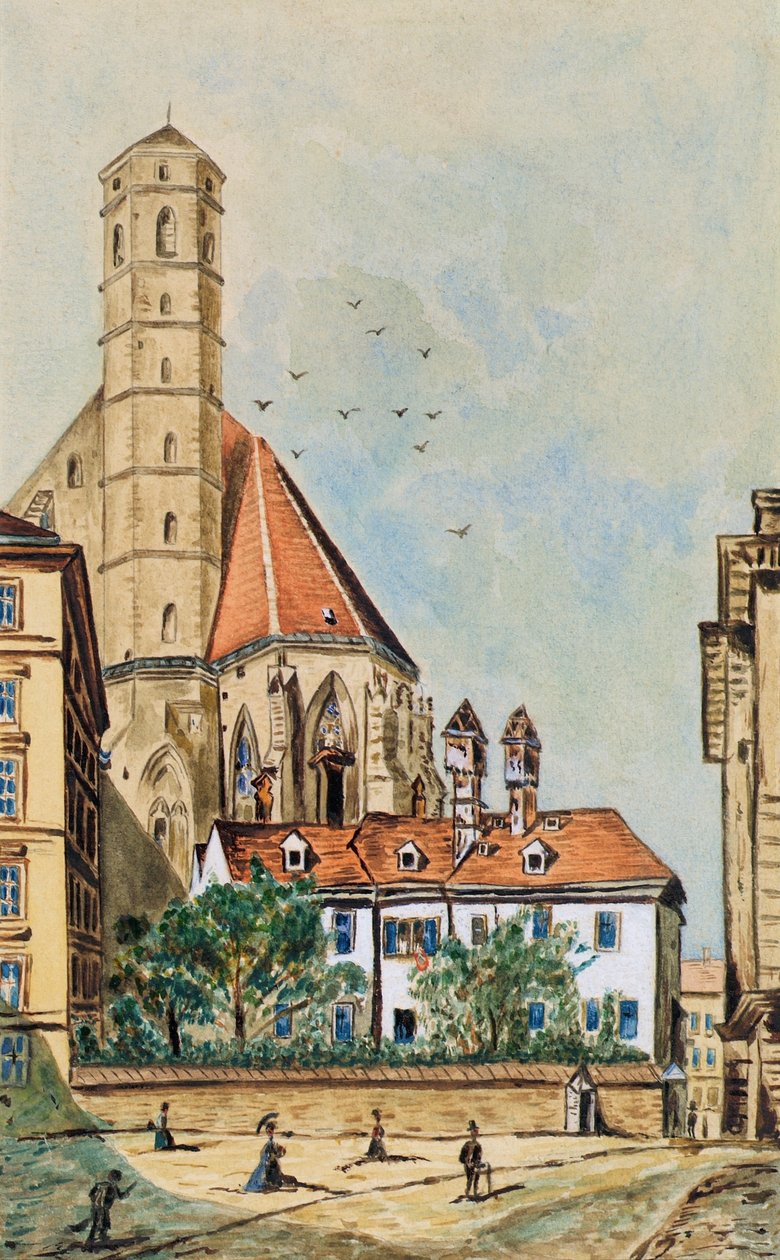 La Iglesia Minorita en Viena de Emil Hütter
