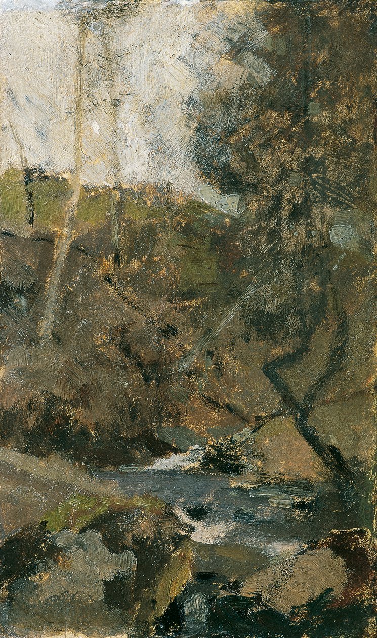 Bach en los bosques de Viena de Emil Jakob Schindler