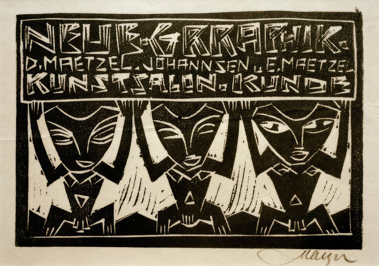 Ausstellung Kunstsalon Kunde von Emil Maetzel