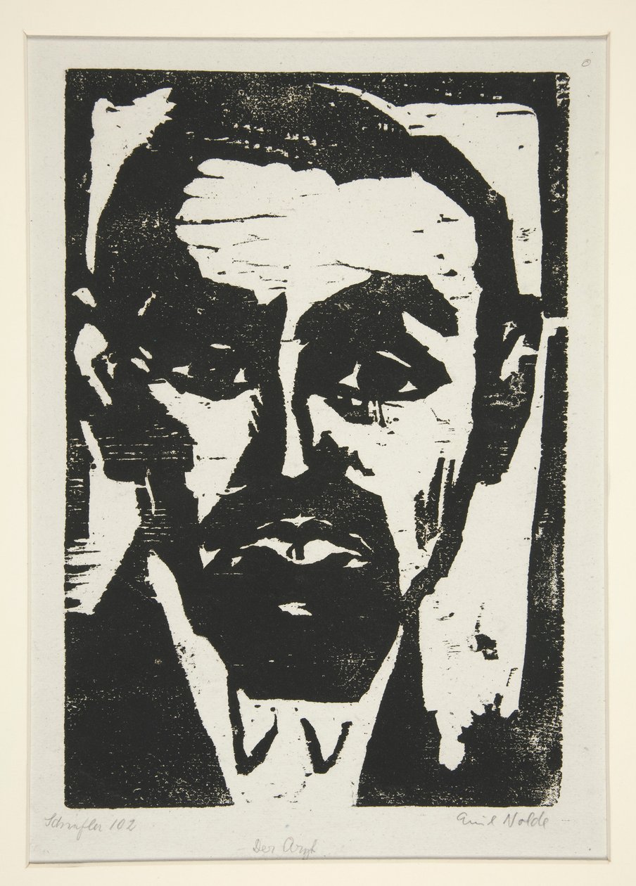 el medico de Emil Nolde