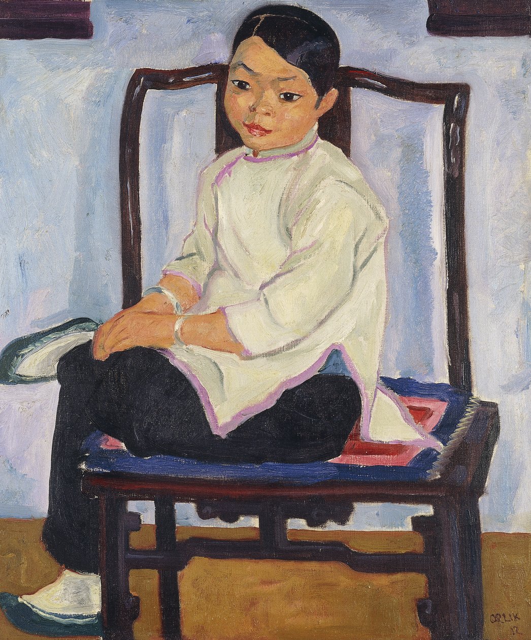 Chica china de Emil Orlik