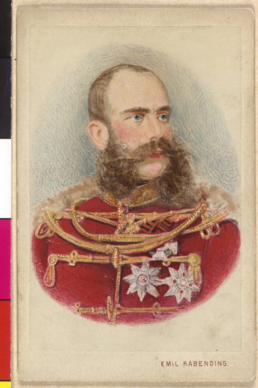 Emperador de Austria Francisco José I de Emil Rabending