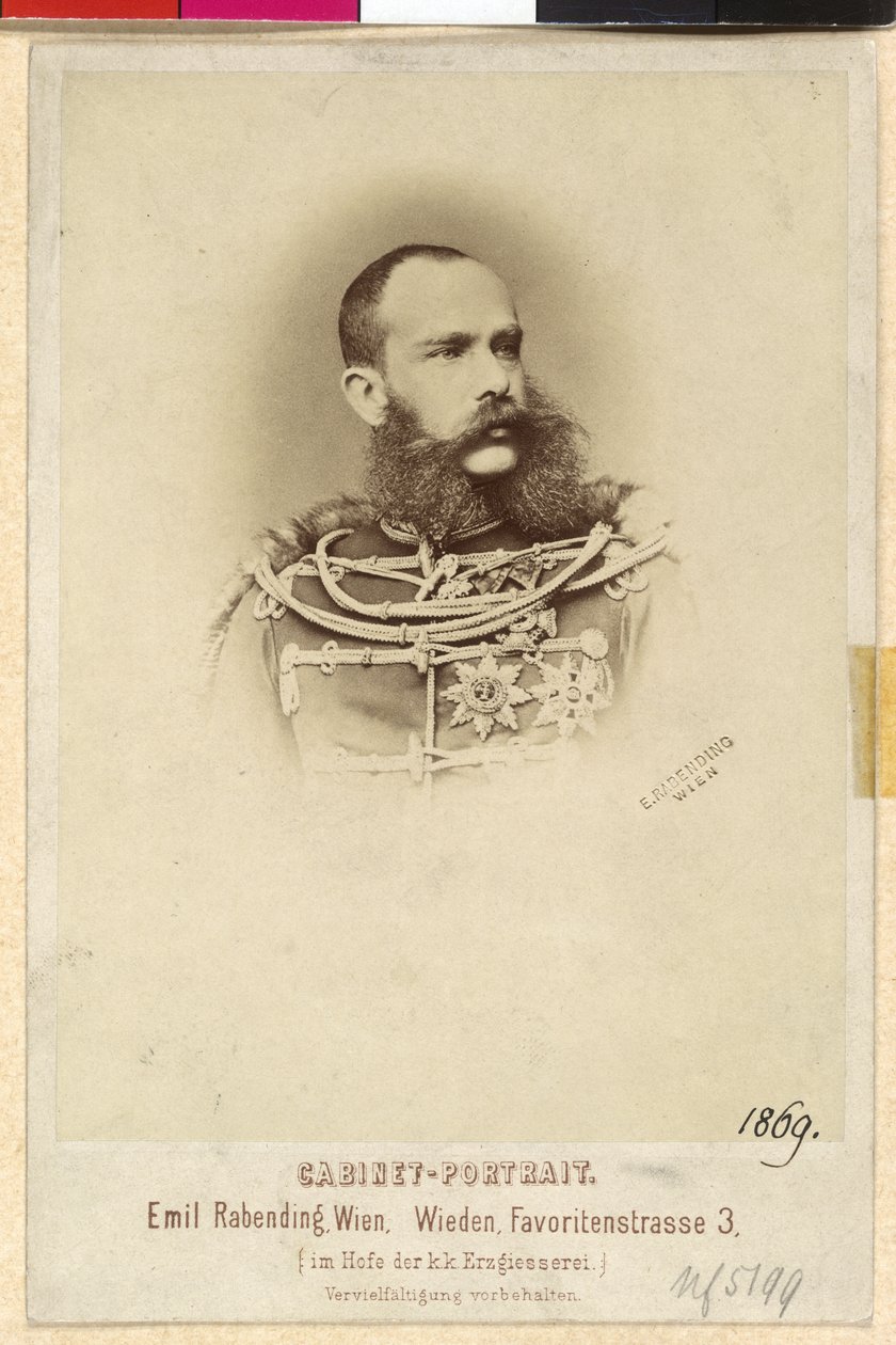 Emperador de Austria Francisco José I de Emil Rabending