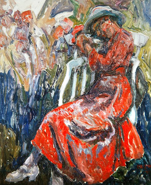 Retrato de una dama de Emil Zoir