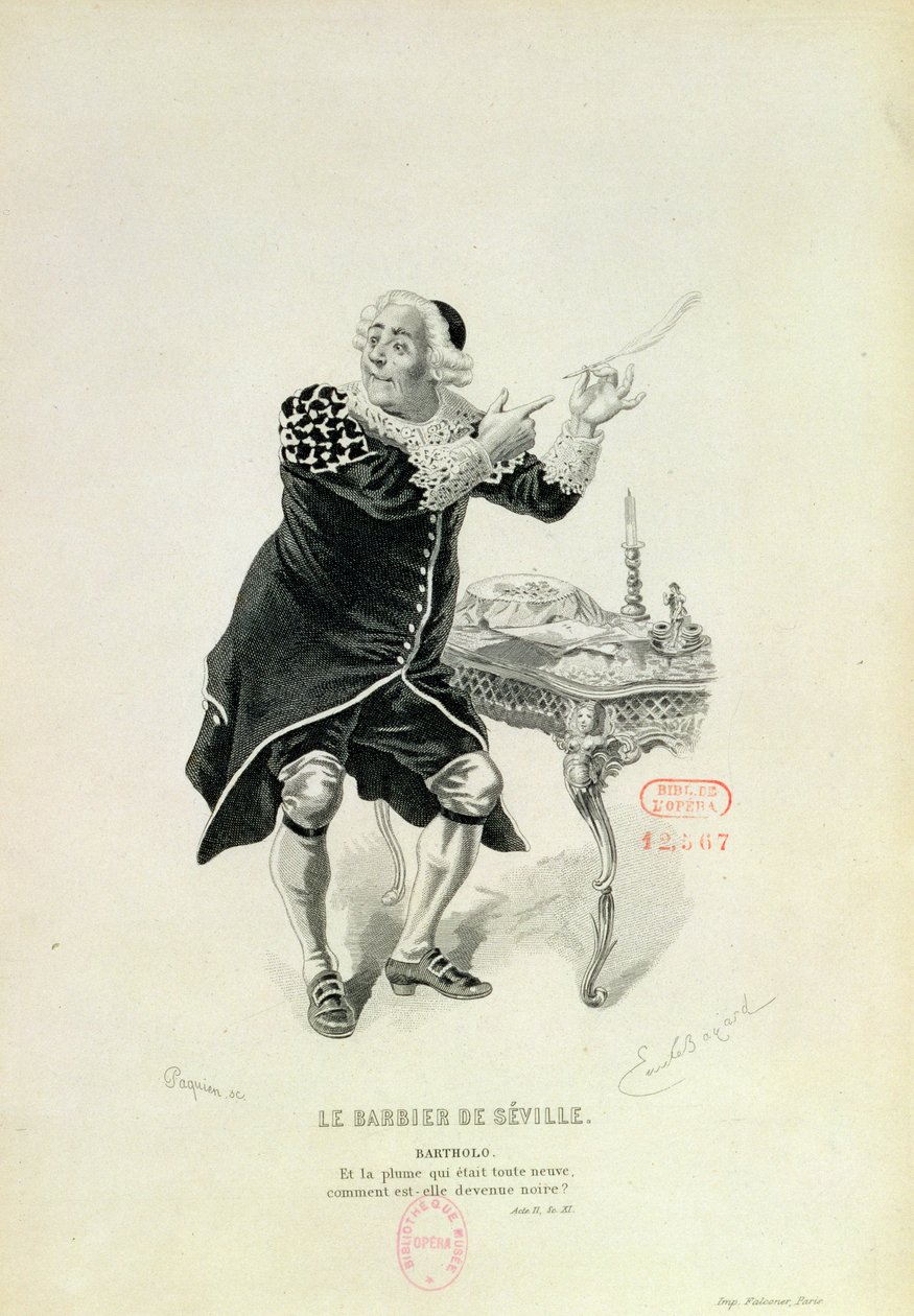 Dr. Bartolo, de la ópera 