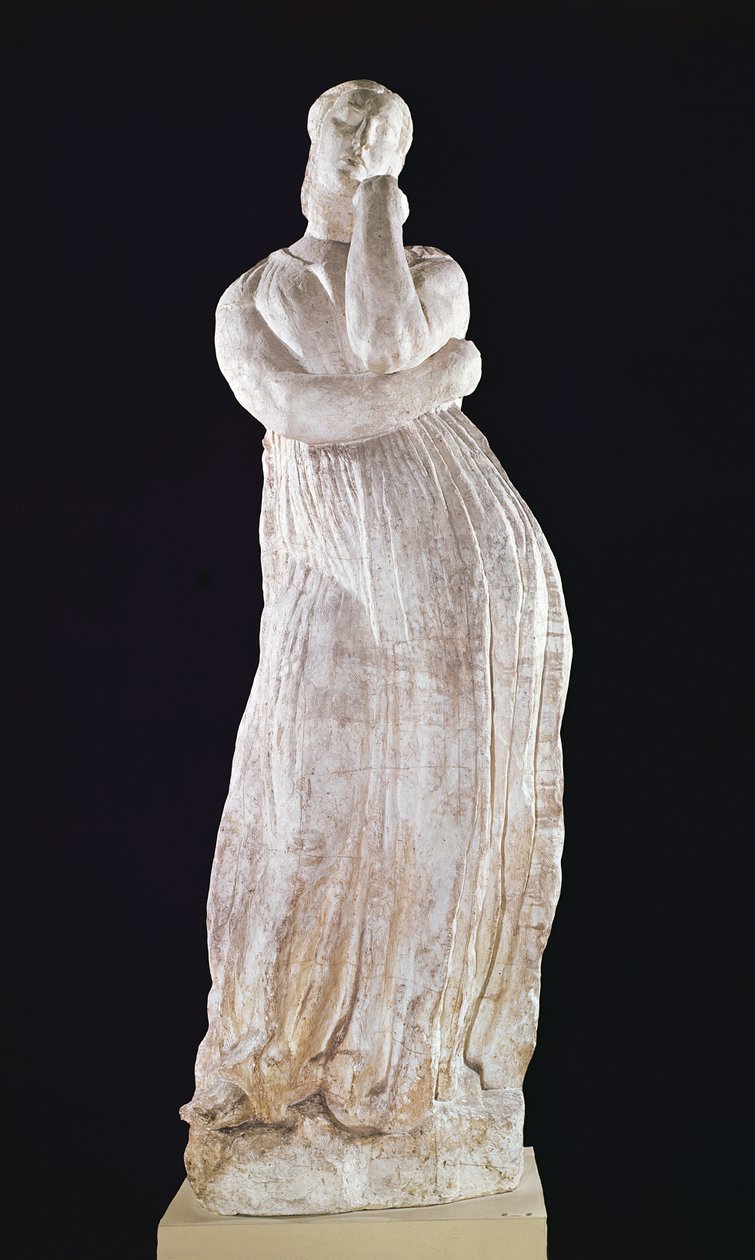 Penélope, molde para una escultura de bronce hecha en 1907 de Emile Antoine Bourdelle