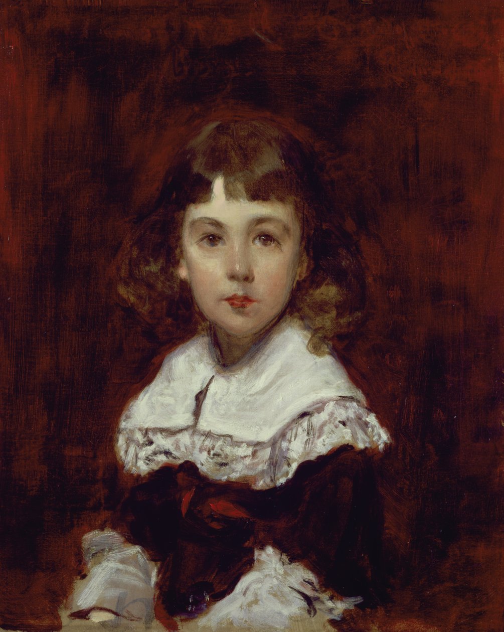 Retrato de Georges Claretie, hijo del compositor Jules Claretie de Charles Emile Auguste Carolus Duran