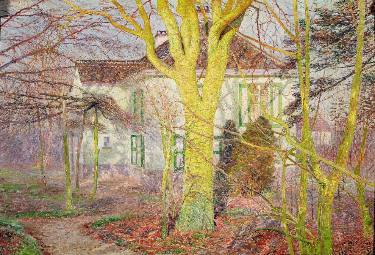 Rayo de sol o, Zonneschijn, abril de 1899 de Emile Claus