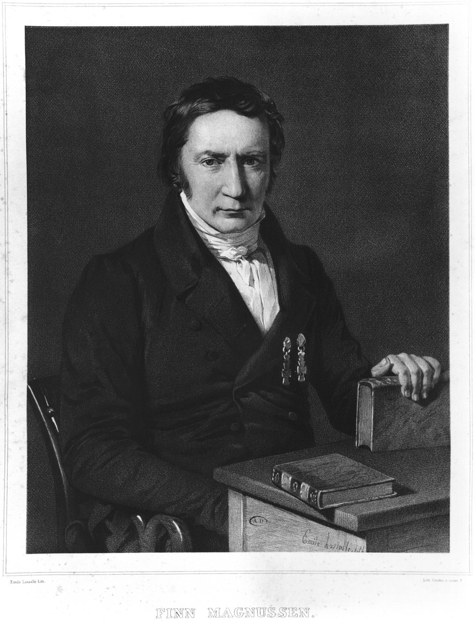 Finn Magnussen (1781-1847) ilustración de 