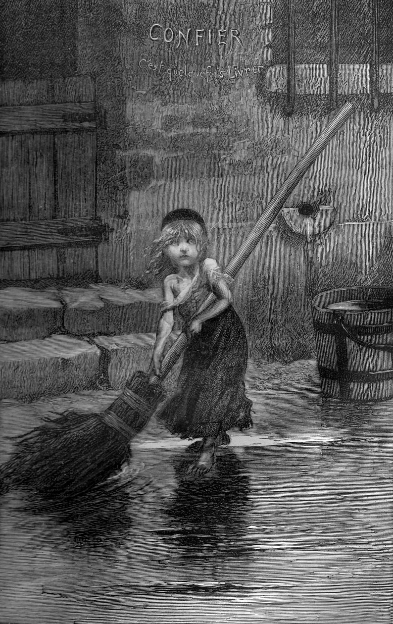 Cosette, ilustración de 