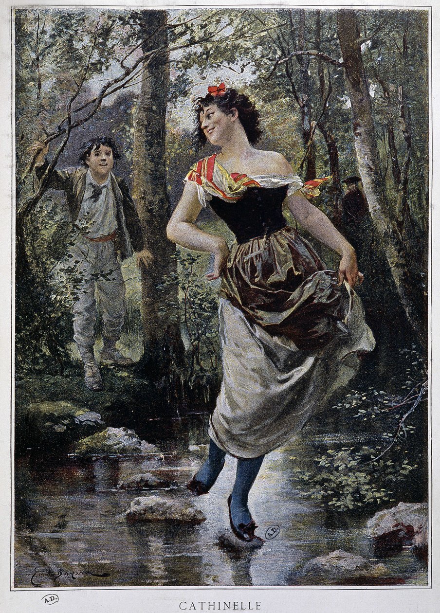 Cathinelle - por Bayard, principios del siglo XX de Emile Antoine Bayard