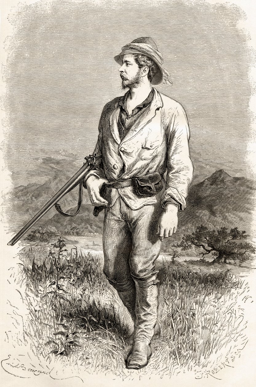 Sir Henry Morton Stanley, ilustración de 