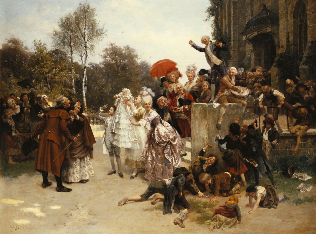 El bautizo, 1863 de Emile Antoine Bayard