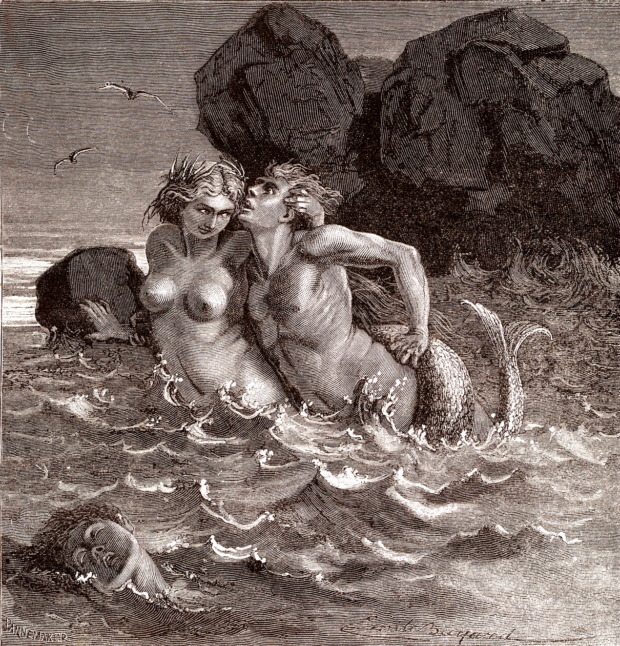 La sirena de Emile Antoine Bayard