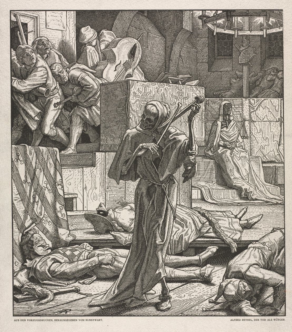 Danza de la Muerte: La Muerte el Estrangulador de Emile Antoine Bourdelle