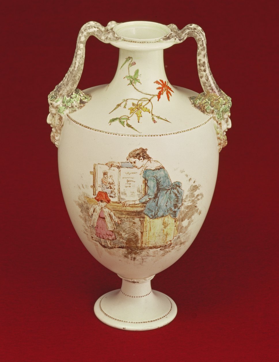 Jarrón Wedgwood, finales del siglo XIX de Emile Aubert Lessore