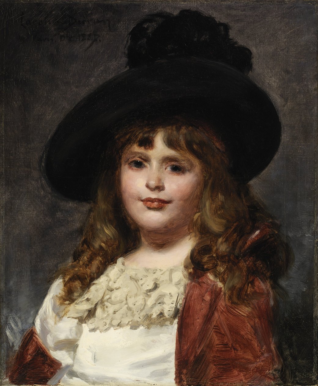 Laura a las siete de Emile Auguste Carolus Duran